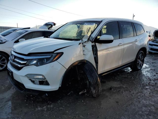 HONDA PILOT EXL 2018 with VIN 5FNYF6H59JB014924 - Photo from auction