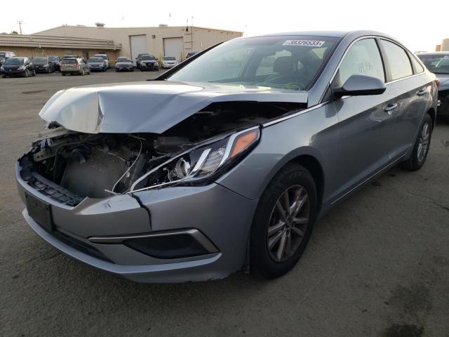 HYUNDAI SONATA SE 2017 with VIN 5NPE24AF6HH487522 - Photo from auction