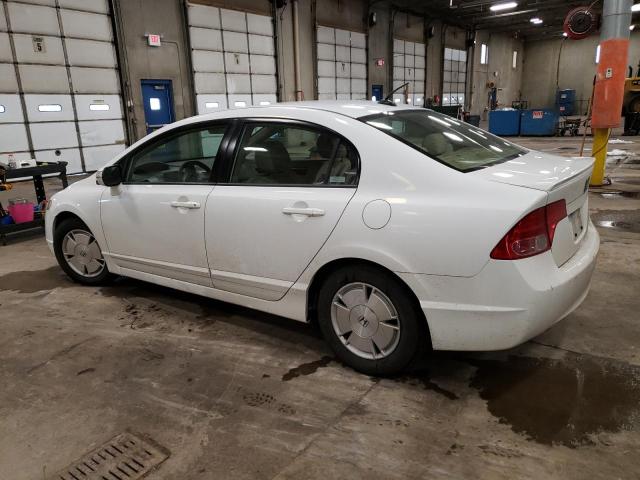 Photo 2 from auction – 2007 HONDA CIVIC HYBR with VIN JHMFA362X7S017418