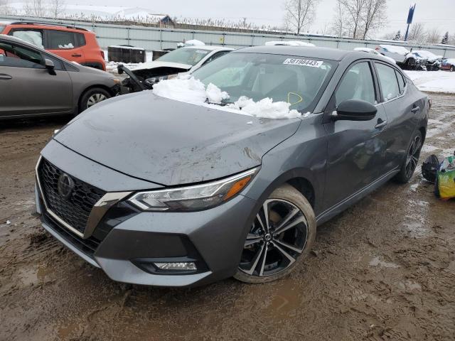 Photo 1 from auction – 2020 NISSAN SENTRA SR with VIN 3N1AB8DV0LY260575