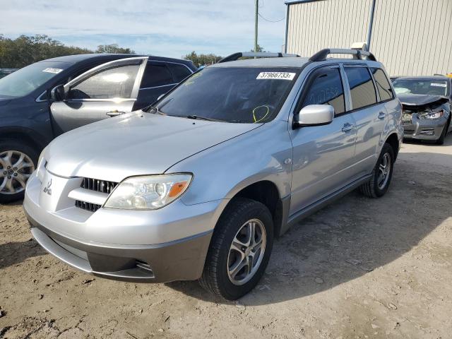 MITSUBISHI OUTLANDER 2006 with VIN JA4LX31F76U039273 - Photo from auction