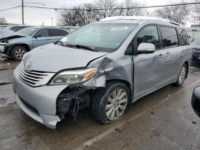 TOYOTA SIENNA XLE 2015 with VIN 5TDYK3DC0FS564157 - Photo from auction