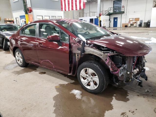 Photo 4 from auction – 2014 HONDA CIVIC LX with VIN 19XFB2F53EE039537