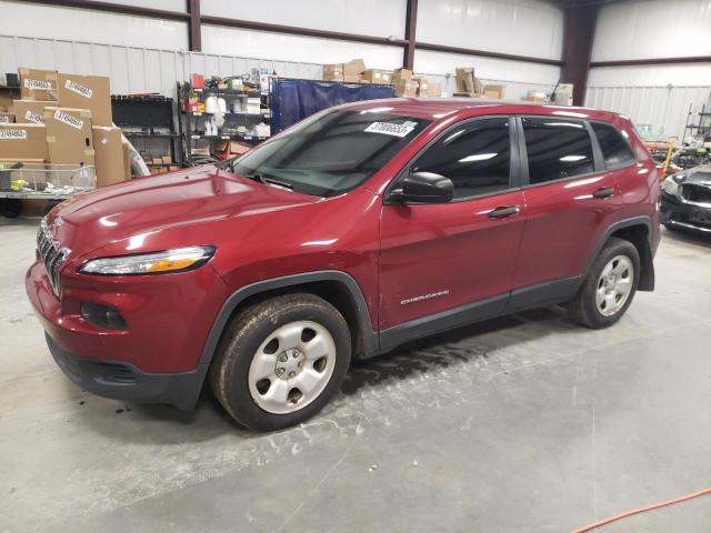 JEEP CHEROKEE S 2017 with VIN 1C4PJLAB8HW585562 - Photo from auction