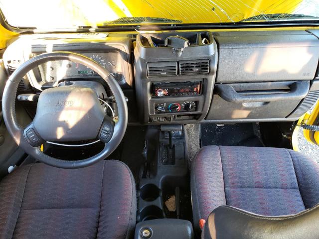 Photo 8 from auction – 2000 JEEP WRANGLER / with VIN 1J4FA49S6YP781090