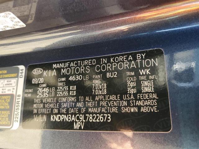 Photo 14 from auction – 2020 KIA SPORTAGE E with VIN KNDPN3AC9L7822673