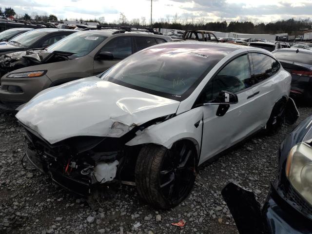 TESLA MODEL X 2017 with VIN 5YJXCAE21HF040252 - Photo from auction