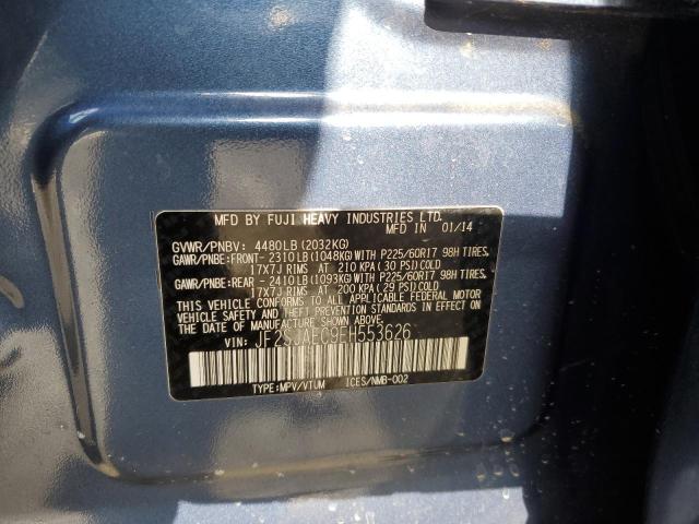 Photo 14 from auction – 2014 SUBARU FORESTER 2 with VIN JF2SJAEC9EH553626