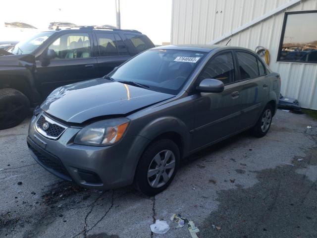 KIA RIO LX 2010 with VIN KNADH4A34A6600896 - Photo from auction