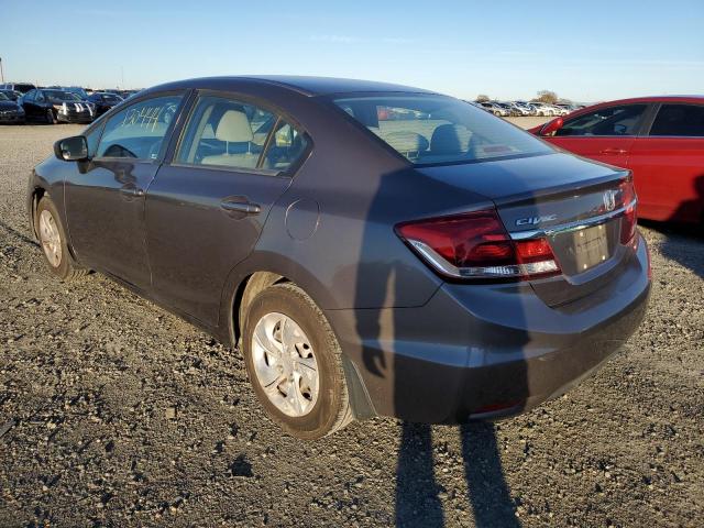 Photo 2 from auction – 2014 HONDA CIVIC LX with VIN 19XFB2F50EE238626