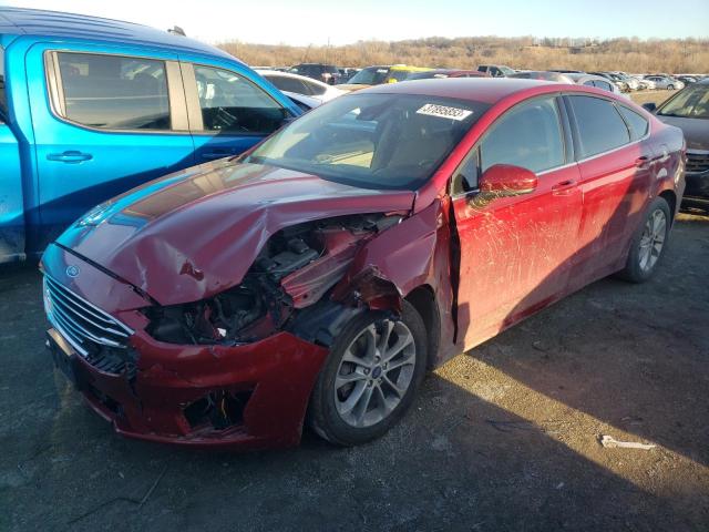 FORD FUSION SE 2019 with VIN 3FA6P0HD5KR164267 - Photo from auction