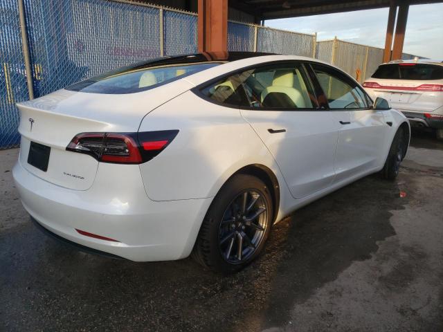 Photo 3 from auction – 2022 TESLA MODEL 3 with VIN 5YJ3E1EB5NF343782