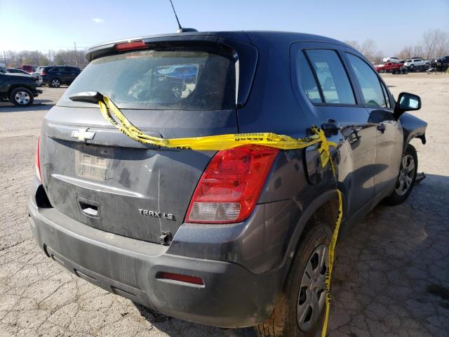 Photo 3 from auction – 2016 CHEVROLET TRAX LS with VIN 3GNCJKSB7GL121035