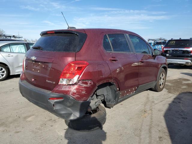 Photo 3 from auction – 2016 CHEVROLET TRAX LS with VIN 3GNCJKSB8GL268593