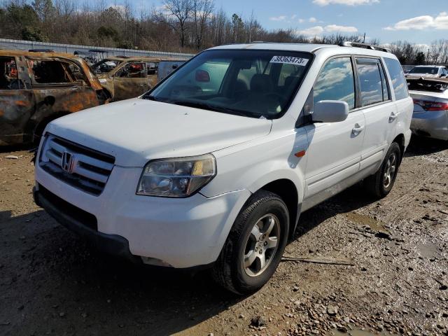 HONDA PILOT EXL 2007 with VIN 5FNYF28747B007799 - Photo from auction