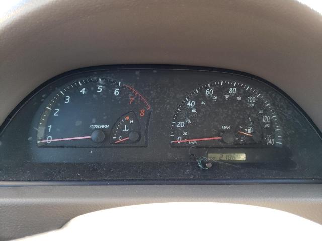 Photo 9 from auction – 2002 TOYOTA CAMRY LE with VIN JTDBE32K220035829