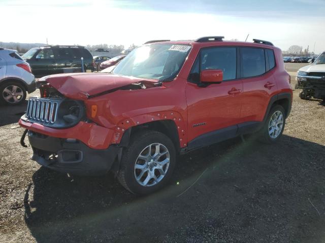 JEEP RENEGADE L 2016 with VIN ZACCJBBT9GPE11060 - Photo from auction