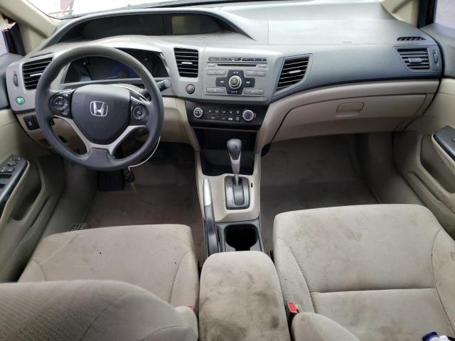 Photo 8 from auction – 2012 HONDA CIVIC LX with VIN 2HGFB2F51CH579391