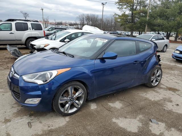 HYUNDAI VELOSTER 2017 with VIN KMHTC6AD8HU324368 - Photo from auction