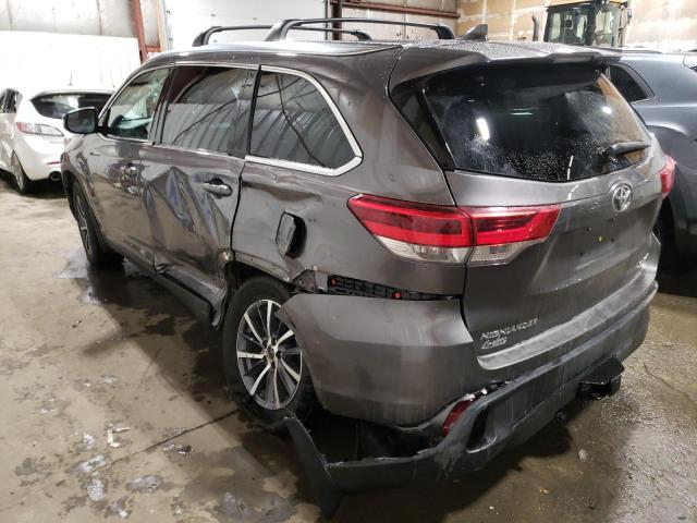 Photo 2 from auction – 2019 TOYOTA HIGHLANDER with VIN 5TDJZRFH1KS917833