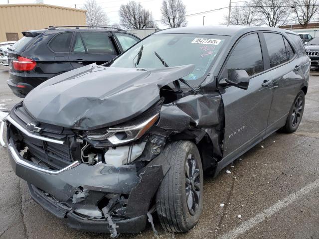 CHEVROLET EQUINOX LS 2021 with VIN 2GNAXHEV0M6128469 - Photo from auction