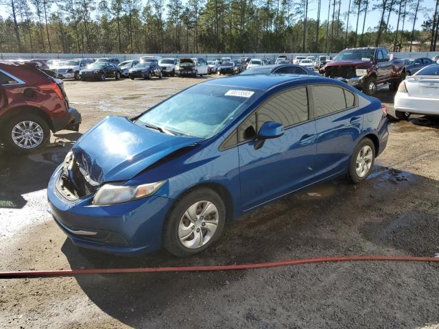 Photo 1 from auction – 2013 HONDA CIVIC LX with VIN 2HGFB2F56DH553113