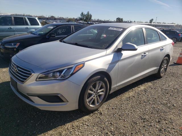 HYUNDAI SONATA SE 2016 with VIN 5NPE24AF8GH388571 - Photo from auction