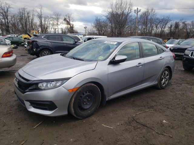 HONDA CIVIC LX 2017 with VIN 2HGFC2F5XHH544255 - Photo from auction