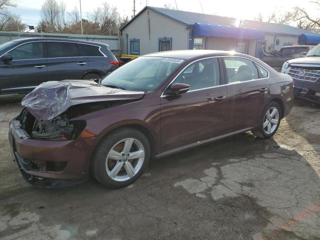 Photo 1 from auction – 2012 VOLKSWAGEN PASSAT SE with VIN 1VWBH7A36CC024189