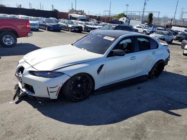 BMW M3 COMPETI 2022 with VIN WBS33AY04NFM45112 - Photo from auction