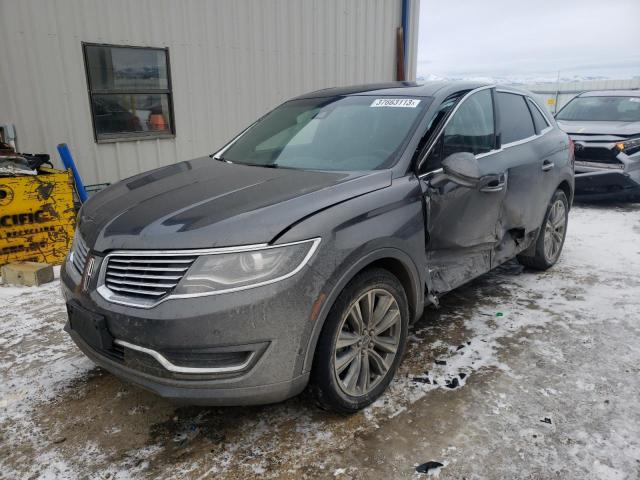 LINCOLN MKX RESERV 2017 with VIN 2LMPJ8LP7HBL46267 - Photo from auction