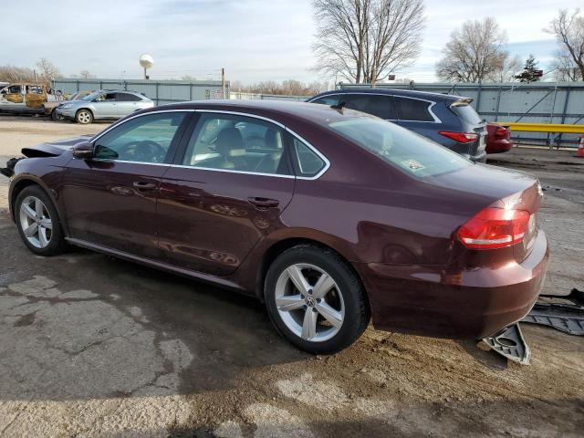 Photo 2 from auction – 2012 VOLKSWAGEN PASSAT SE with VIN 1VWBH7A36CC024189