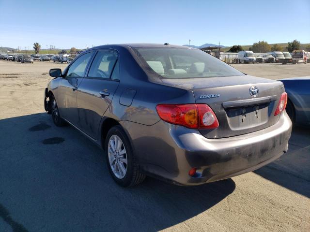 Photo 2 from auction – 2009 TOYOTA COROLLA BA with VIN JTDBL40E79J045060