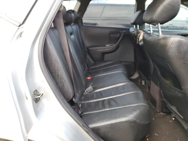 Photo 10 from auction – 2004 NISSAN MURANO SL with VIN JN8AZ08W34W309780