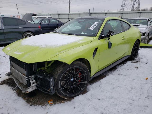 BMW M4 COMPETI 2022 with VIN WBS43AZ01NCJ09745 - Photo from auction