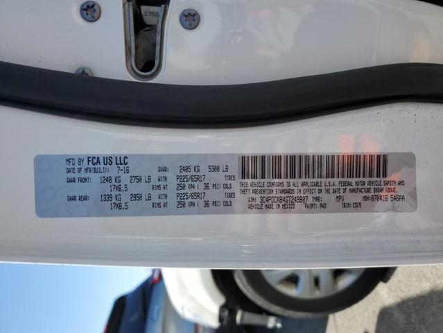 Photo 14 from auction – 2016 DODGE JOURNEY SE with VIN 3C4PDCAB4GT249807