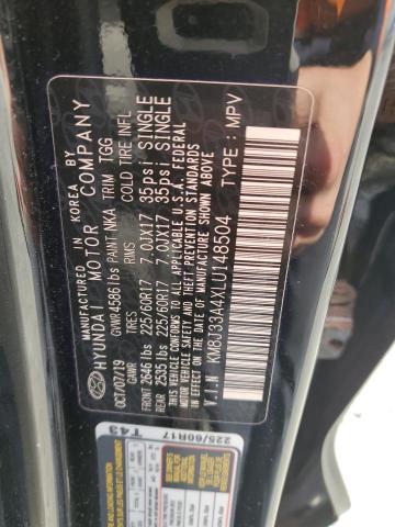 Photo 14 from auction – 2020 HYUNDAI TUCSON LIM with VIN KM8J33A4XLU148504