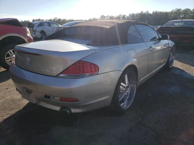 Photo 3 from auction – 2006 BMW 650 I with VIN WBAEK13466CN79892