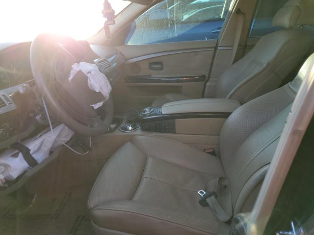 Photo 5 from auction – 2007 BMW 750 with VIN WBAHN835X7DT69345