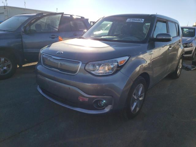 KIA SOUL EV + 2018 with VIN KNDJX3AE1J7032329 - Photo from auction
