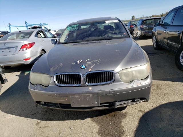 Photo 5 from auction – 2003 BMW 745 I with VIN WBAGL63473DP61366