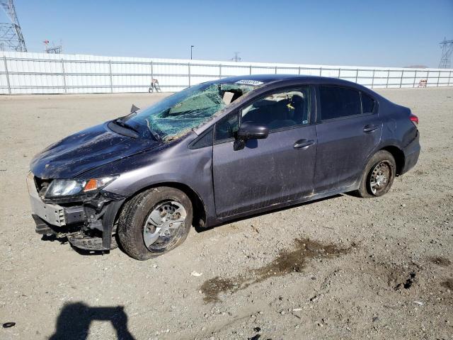 HONDA CIVIC LX 2015 with VIN 19XFB2F55FE272708 - Photo from auction