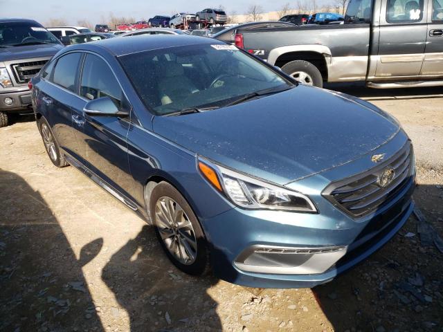 Photo 4 from auction – 2015 HYUNDAI SONATA SPO with VIN 5NPE34AF0FH212092