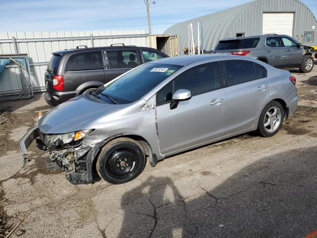 HONDA CIVIC LX 2013 with VIN 2HGFB2F56DH511458 - Photo from auction