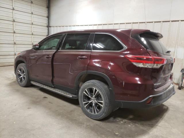 Photo 2 from auction – 2019 TOYOTA HIGHLANDER with VIN 5TDZZRFH4KS297353
