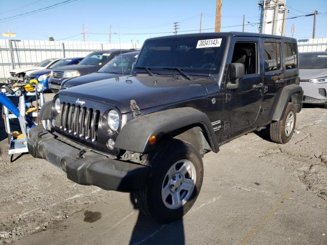 JEEP WRANGLER U 2017 with VIN 1C4BJWDG7HL572337 - Photo from auction