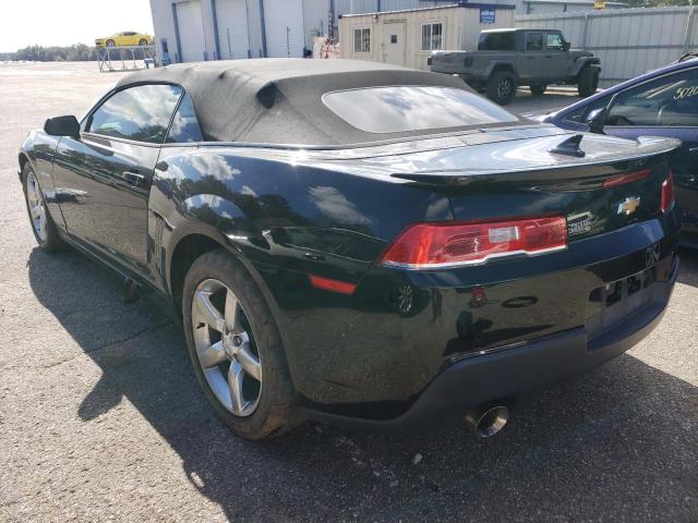 Photo 2 from auction – 2015 CHEVROLET CAMARO LT with VIN 2G1FD3D35F9295866