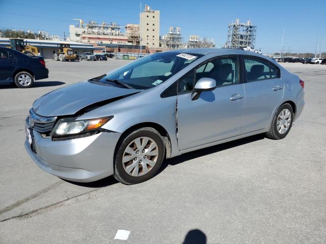 HONDA CIVIC LX 2012 with VIN 2HGFB2F54CH608463 - Photo from auction