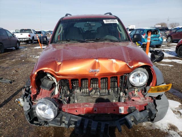 Photo 5 from auction – 2005 JEEP LIBERTY SP with VIN 1J4GL48K65W600832
