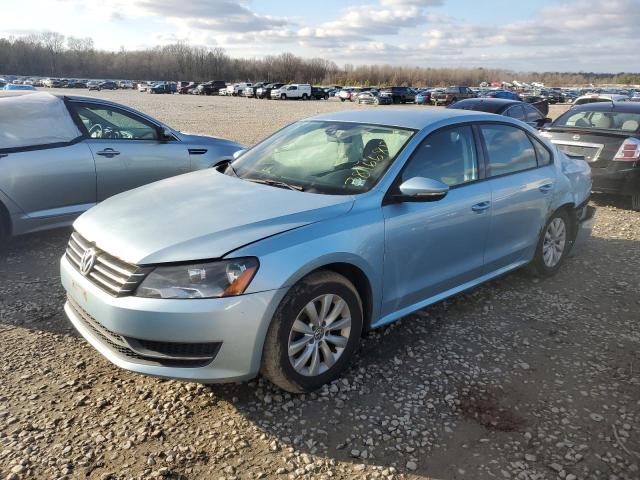 VOLKSWAGEN PASSAT S 2012 with VIN 1VWAP7A38CC048718 - Photo from auction